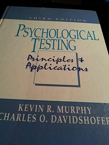 Book Psychological Testing: Principles and Applications free