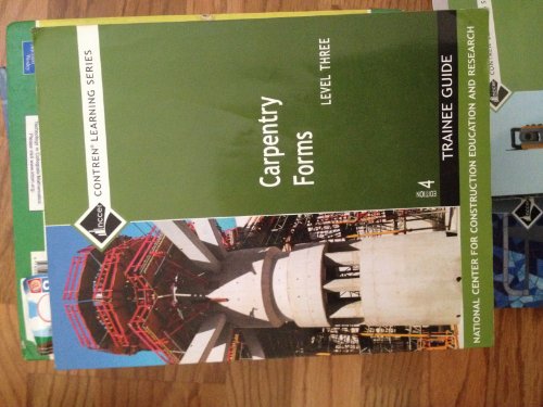 Book Carpentry Forms Level 3 Trainee Guide, Looseleaf free