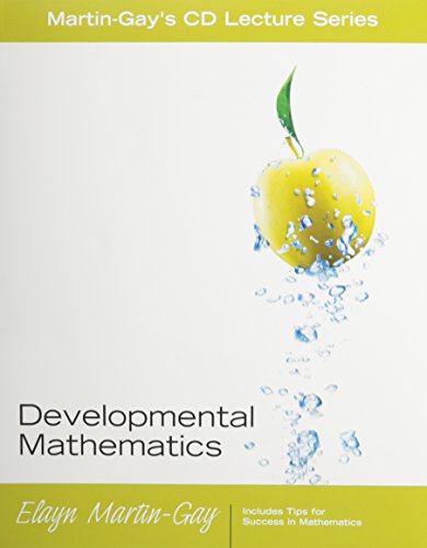 Book CD Lecture Video for Developmental Mathematics free