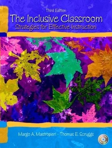 Book The Inclusive Classroom: Strategies For Effective Instruction free