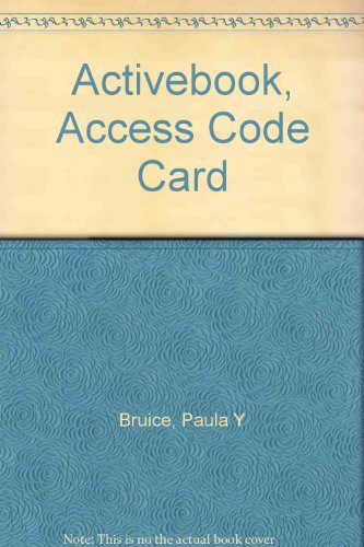 Book Activebook, Access Code Card free