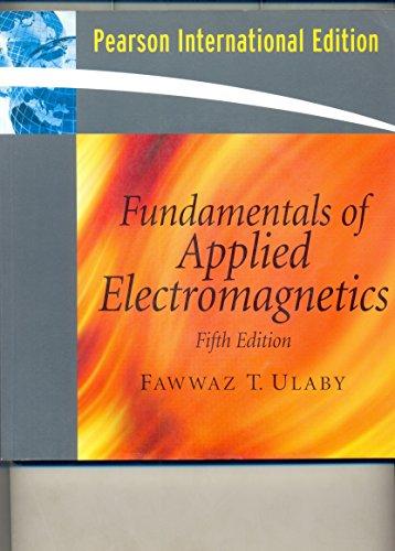 Book Fundamentals of Applied Electromagnetics 2007 free