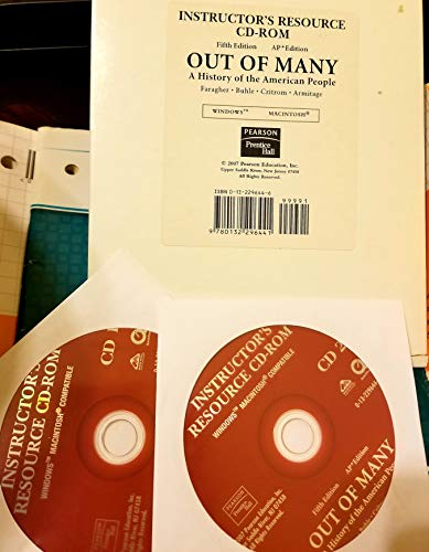 Book OUT OF MANY Instructor's Resource CD-ROM (A History of the American People) free