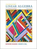 Book Elementary Linear Algebra with Applications (9th Edition) free