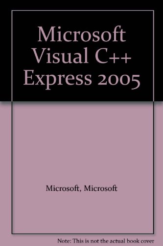 Book Microsoft Visual C++ Express 2005 free