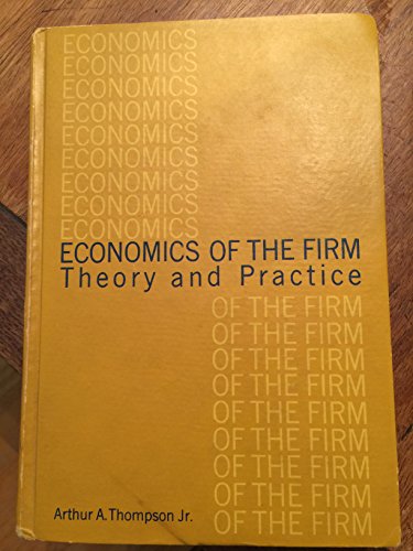 Book Economics of the firm: theory and practice (Prentice-Hall international series in management) free