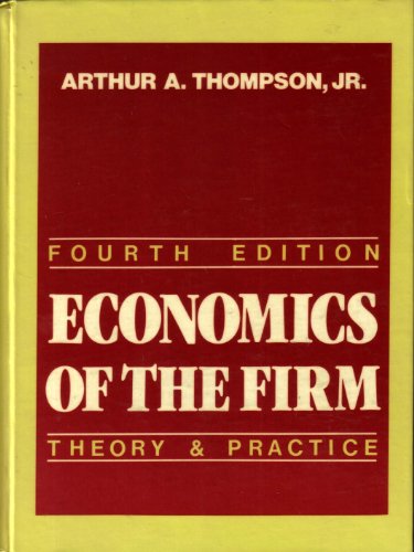 Book Economics of the firm: Theory and practice free