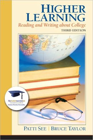 Book Higher Learning: Reading and Writing About College (3rd Edition) (MyStudentSuccessLab (Access Codes)) free