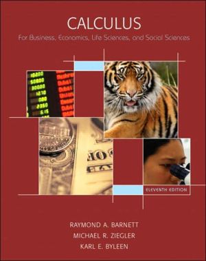 Book Calculus for Business, Economics, Life Sciences and Social Sciences (11th Edition) free