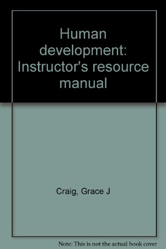 Book Human Development: Instructor's Resource Manual free