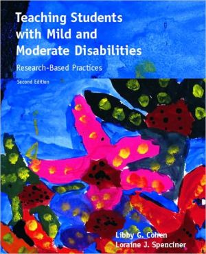 Book Teaching Students with Mild and Moderate Disabilities: Research-Based Practices (2nd Edition) free