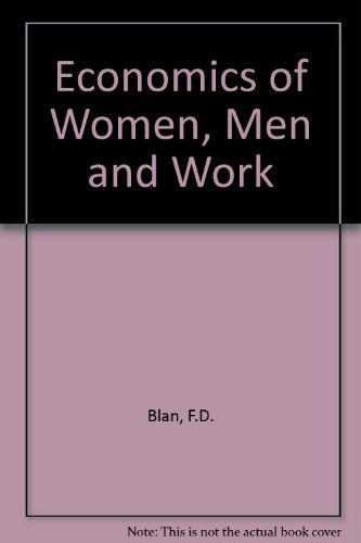 Book The Economics Of Women, Men, And Work free