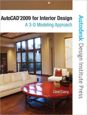 Book AutoCAD 2009 for Interior Design: A 3D Modeling Approach free