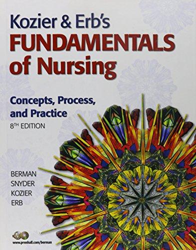 Book Kozier & Erb's Fundamentals of Nursing with Study Guide and Clinical Handbook (8th Edition) free