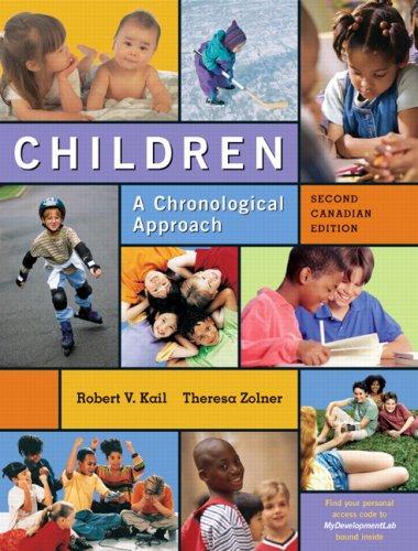 Book Children: A Chronological Approach with MyDevelopmentLab, Second Canadian Edition, 2/e free