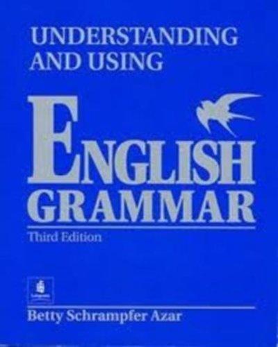 Book Understanding and Using English Grammar free