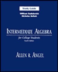Book Intermediate Algebra for College Students free
