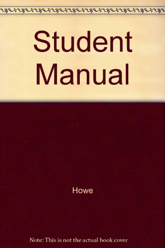 Book Student Manual free