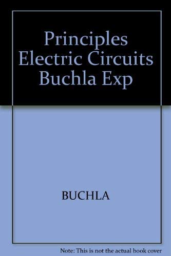 Book Principles Electric Circuits Buchla Exp free
