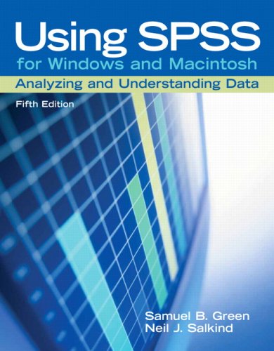 Book Using SPSS for Windows and Macintosh: Analyzing and Understanding Data Value Package (includes SPSS 15.0 Student Version for Windows-) free