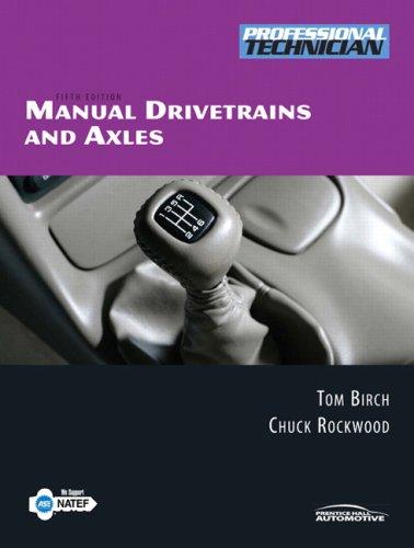 Book Manual Drivetrains and Axles Value Package (includes NATEF Correlated Task Sheets for Manual Drivetrains and Axles) (5th Edition) free