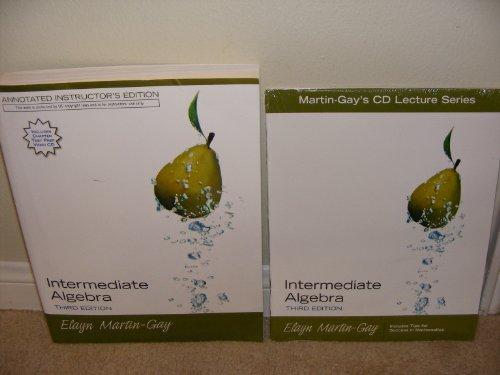 Book Intermediate Algebra Annotated Instructor's Edition free
