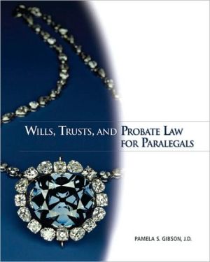 Book Wills, Trusts, and Probate Law for Paralegals free
