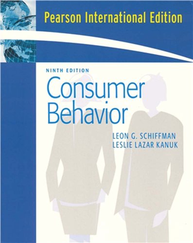 Book Consumer Behavior (9th Edition) free