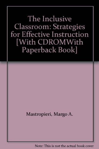 Book The Inclusive Classroom: Strategies For Effective Instruction free