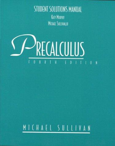 Book Precalculus: Student Solutions Manual free