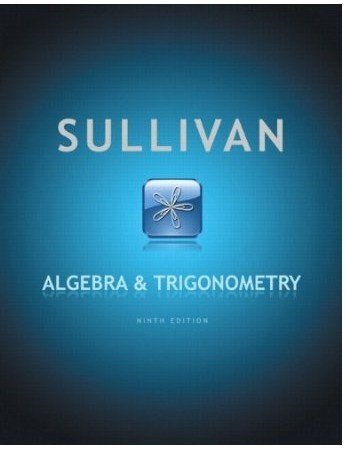 Book Sullivan Algebra and Trigonometry free