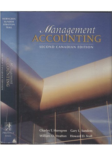 Book Management Accounting (Second Canadian Edition) free