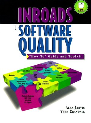Book Inroads to Software Quality: "How to" Guide and Toolkit free
