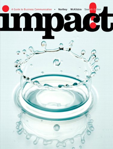 Book Impact: A Guide to Business Communication free