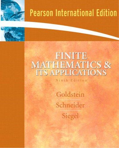Book Finite Mathematics And Its Applications free