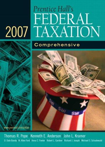 Book Prentice Hall's Federal Taxation 2007: Comprehensive (20th Edition) free