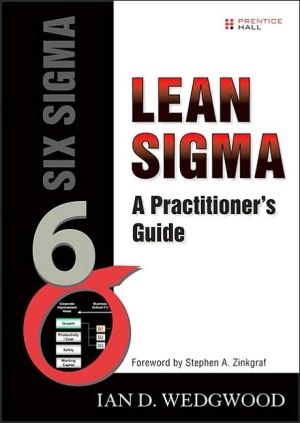 Book Lean SIGMA: A Practitioner's Guide free