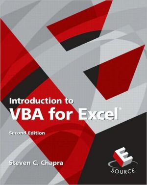 Book Introduction to VBA for Excel free