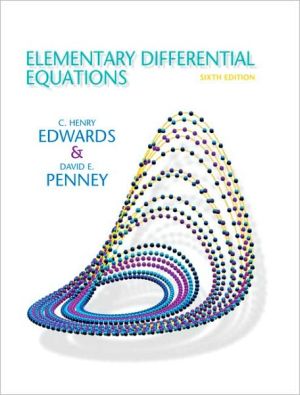 Book Elementary Differential Equations (6th Edition) free