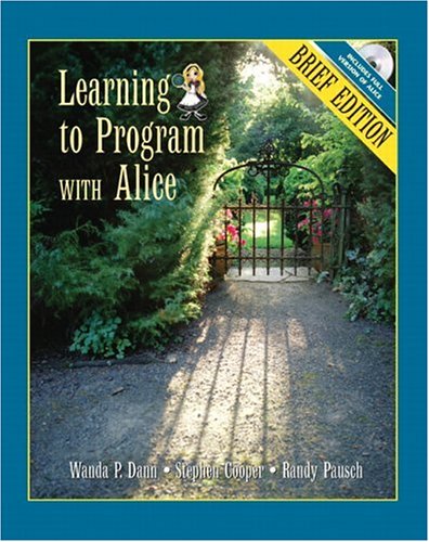 Book Learning to Program with Alice, Brief Edition free