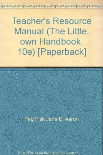 Book Teacher's Resource Manual (The Little, Brown Handbook, 10e) free