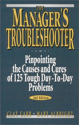 Book The Manager's Troubleshooter free