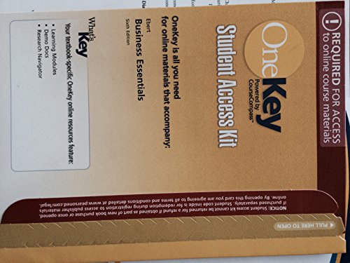 Book Coursecompass, Student Access Kit, Business Essentials free