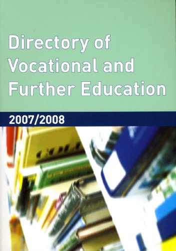 Book Directory Of Vocational & Further Education 2007/2008 free
