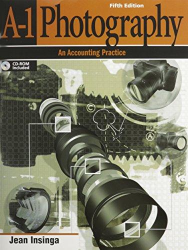 Book A-1 Photography: An Accounting Practice (Book & CD-ROM) free