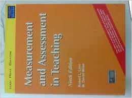 Book Measurement and Assessment in Teaching: Student Exercise Manual free