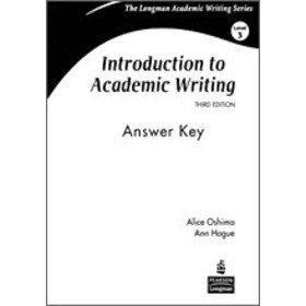 Book Introduction to Academic Writing: Answer Key free
