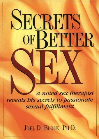 Book Secrets Of Better Sex free