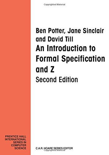 Book Introduction Formal Specification And Z (2nd Edition) free