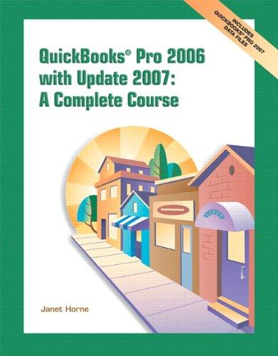 Book QuickBooks Pro 2006 with Update 2007 and CD Package (9th Edition) free